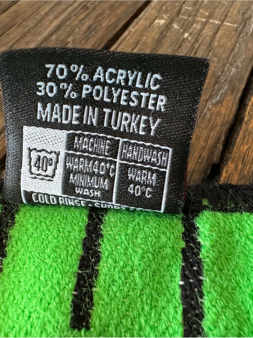 Austin FC Football Soccer Ruffneck Green & Black Scarf - Q2 Stadium